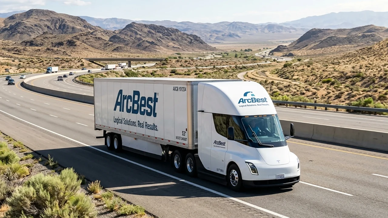 ArcBest acquista due Tesla Semi dopo il pilota 2025:i dati dell'efficienza guidano la decisione