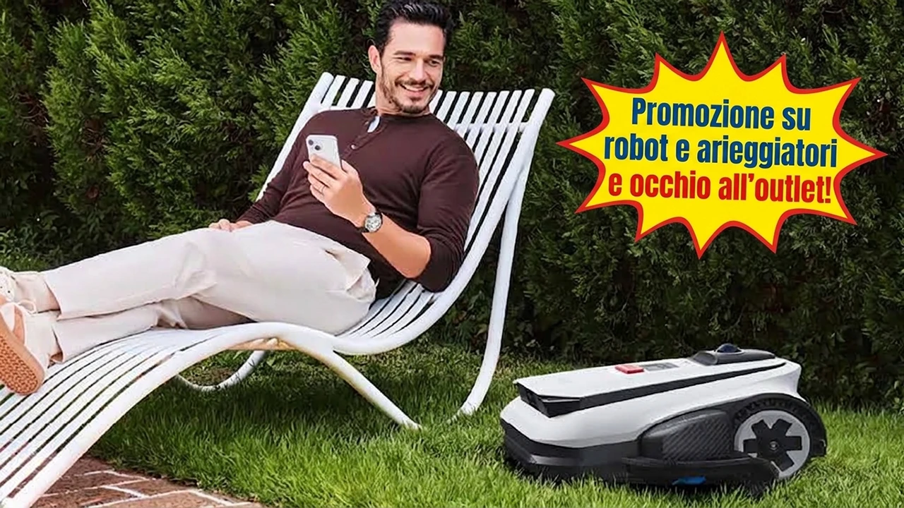 Settembre, il mese chiave per rimettere in forma il prato: sconti su robot tagliaerba, arieggiatori e molto altro