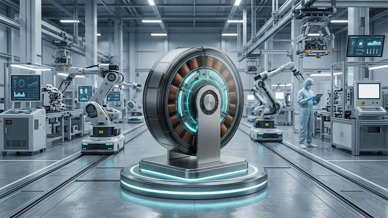 Pan-Good ha creato il motore elettrico a flusso assiale dei record: super densit&agrave; e velocit&agrave; di rotazione
