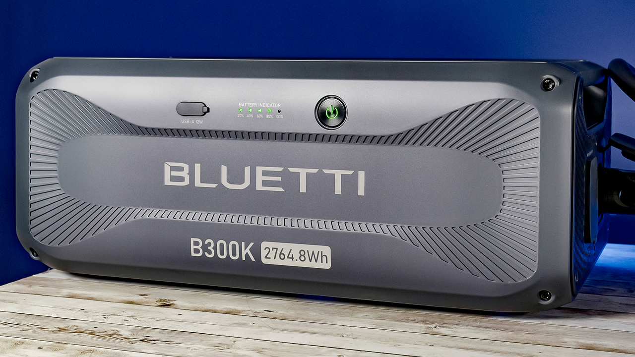 Batteria di espansione BLUETTI B300K: 2.764,8 Wh in dimensioni più compatte