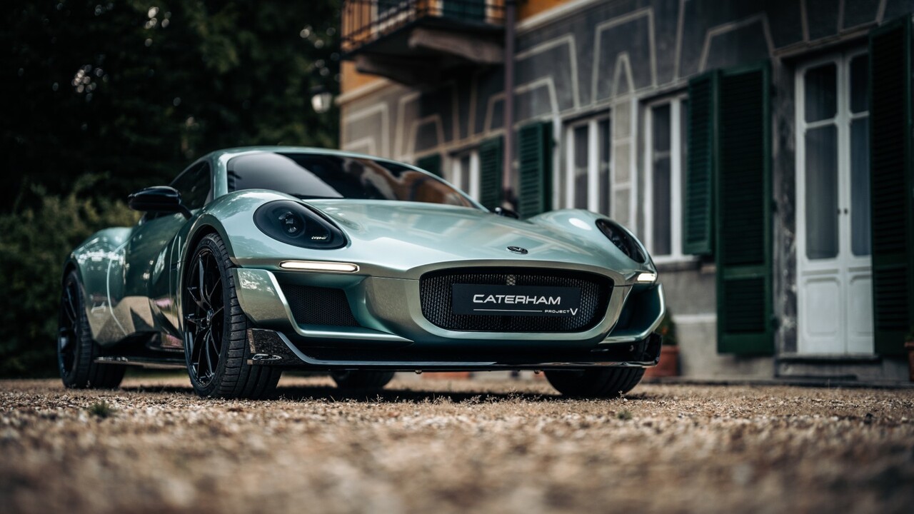 Un'altra EV debutterà al Festival of Speed, si tratta della Project V di Caterham 