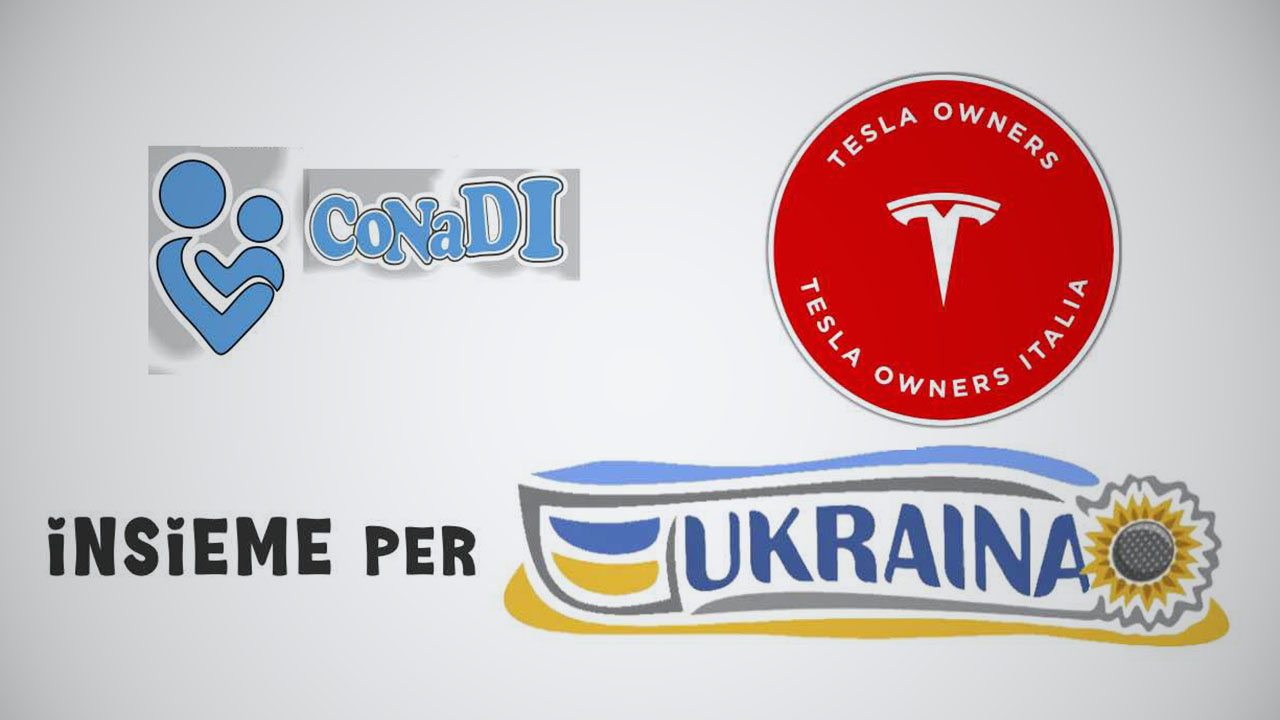 In Tesla in soccorso dell'Ucraina: domani parte il convoglio umanitario di Tesla Owners Italia. Musk regala la ricarica