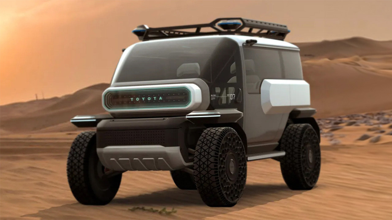 Toyota Baby Lunar Cruiser, per terreni difficili sulla Terra e oltre