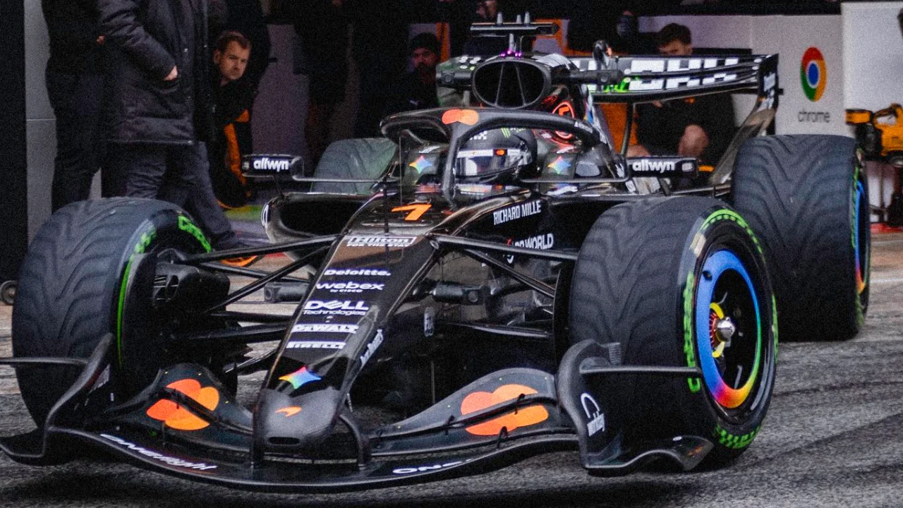 Day 3 a Barcellona: la prima di Norris con il numero 1, Mercedes fa paura