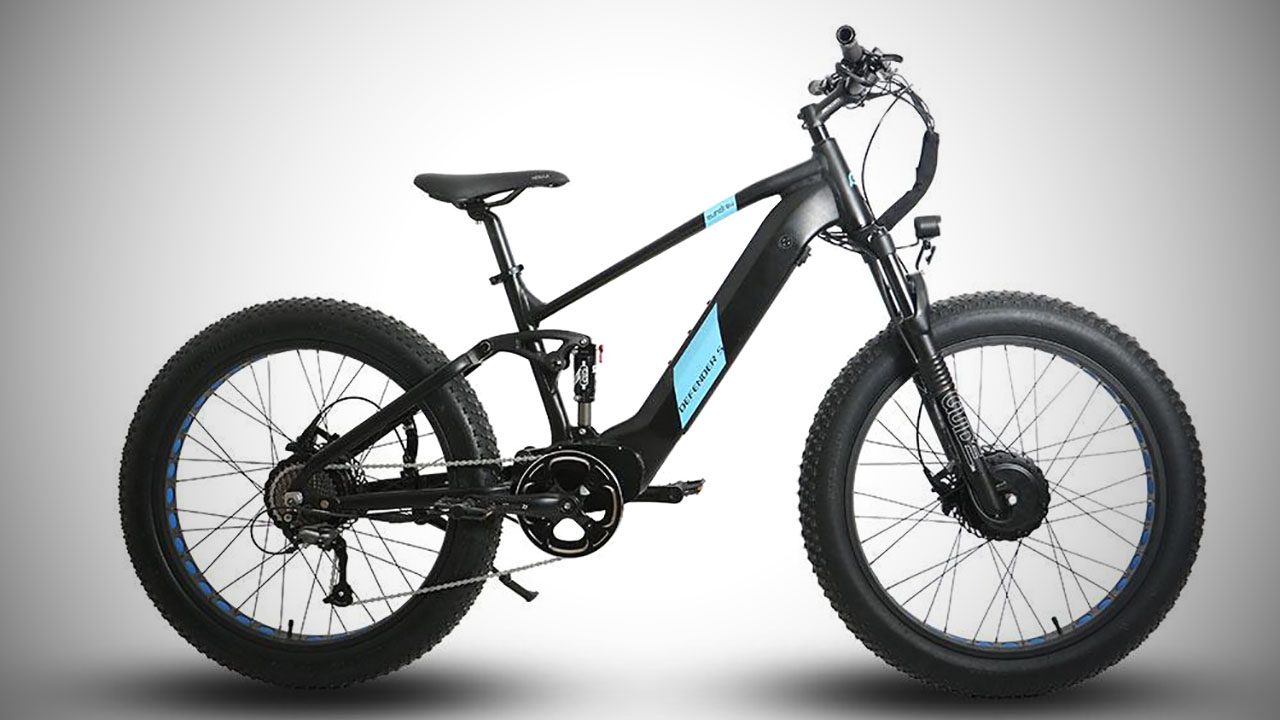 Eunorau Defender S, l'e-bike fat con due motori e due ruote motrici