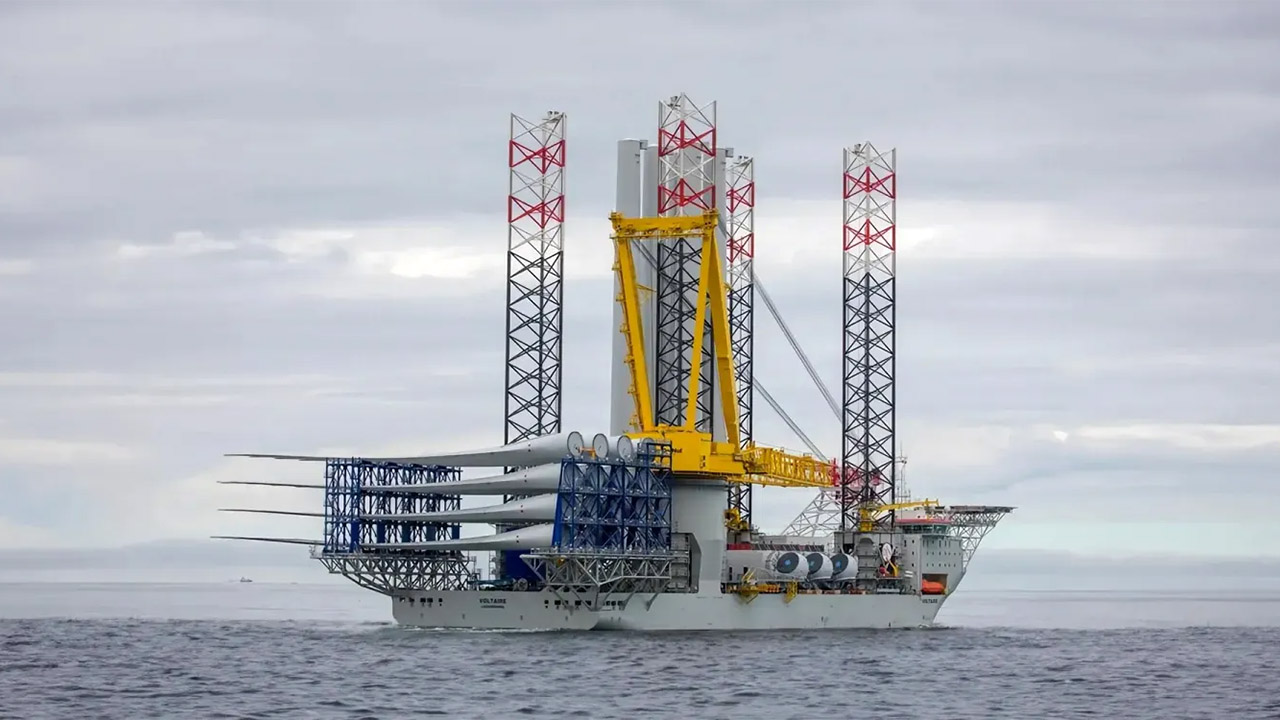 Il più grande parco eolico offshore del mondo ha le sue prime turbine