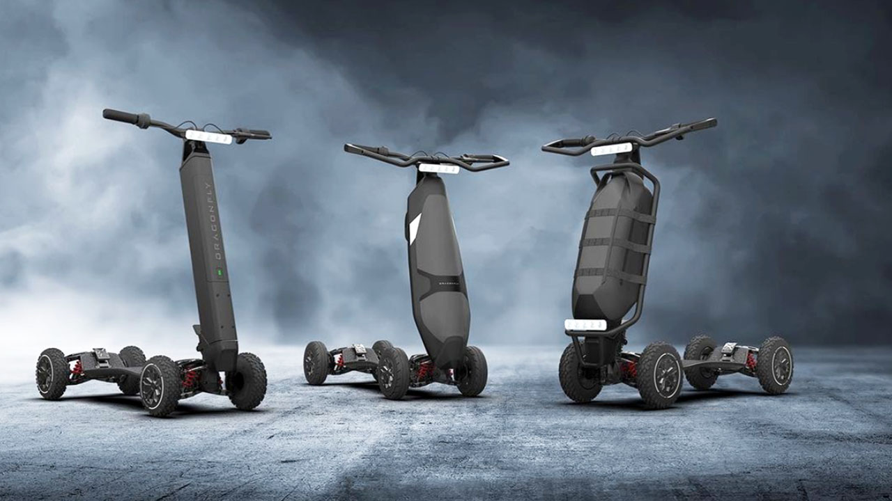 Il monopattino è roba vecchia: Dragonfly presenta i Luxury Hyperscooter