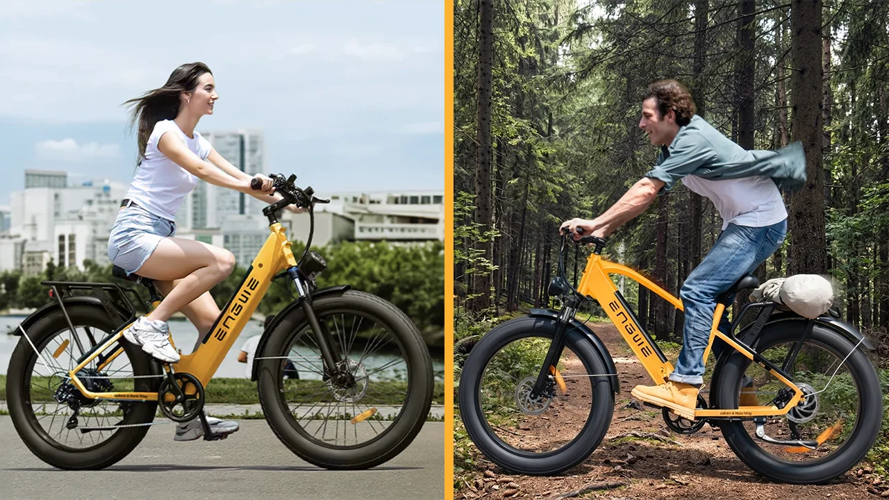 E-bike in sconto, Engwe E26 &egrave; super versatile: uomo, donna, city o fat, in citt&agrave; o sterrato