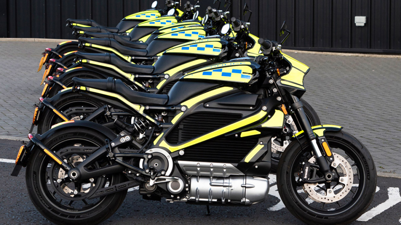 COP26 Climate Summit, la scorta della Polizia è con moto elettriche Harley-Davidson LiveWire