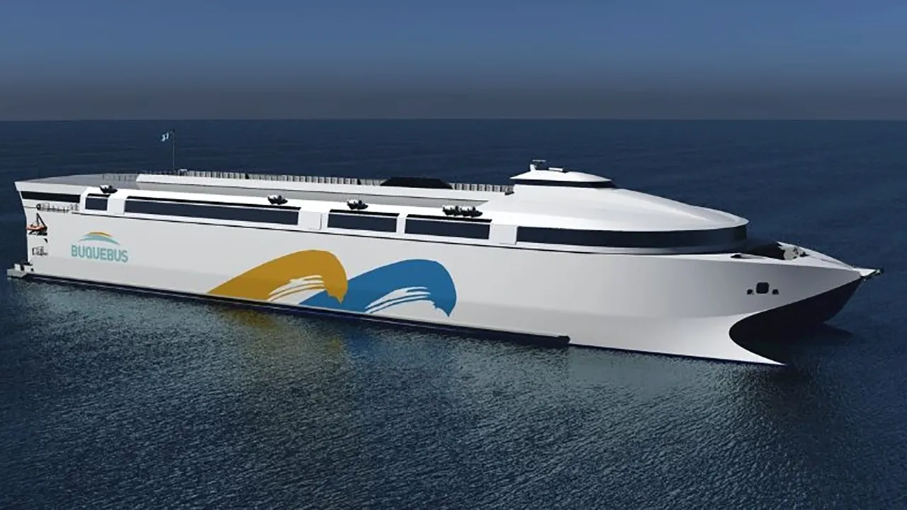 Incat inizia i test dell'incredibile traghetto elettrico pi&ugrave; grande del mondo