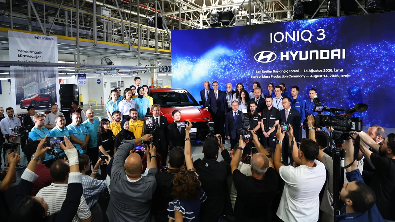 IONIQ 3, parte da Izmit la produzione della elettrica pi&ugrave; accessibile di casa Hyundai