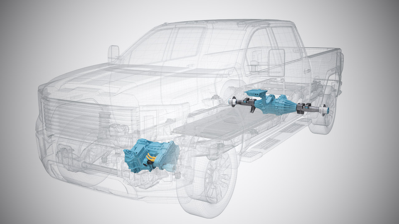 Magna presenta EtelligentForce, doppio motore elettrico per pick-up 4WD