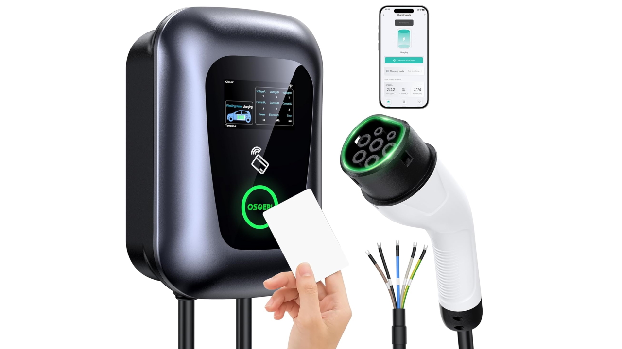 Osoeri, la wallbox per auto elettriche pi venduta su Amazon,  scesa a 360, in entrambi i colori