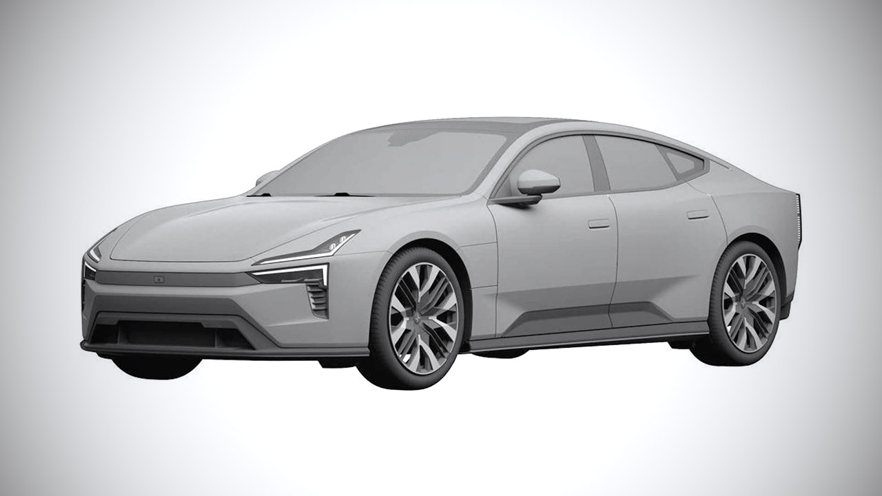 Un brevetto rivela il design della Polestar 5: aggressiva, ma semplificata rispetto al prototipo