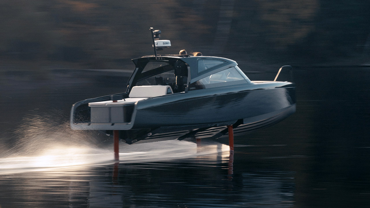 Candela C-8 volerà sull'acqua grazie a batteria e tecnologia di ricarica della Polestar 2