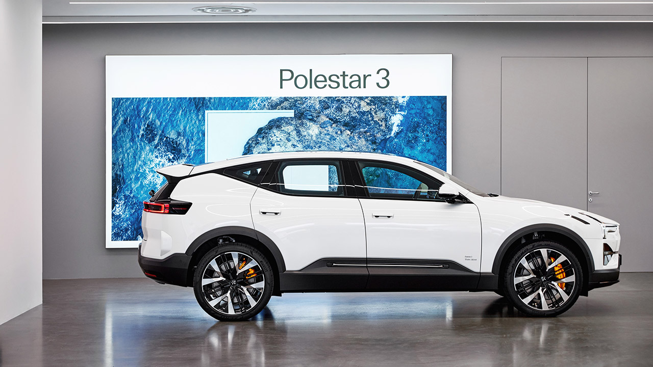 Polestar apre il secondo Space italiano a Roma, Polestar 3 protagonista all'inaugurazione