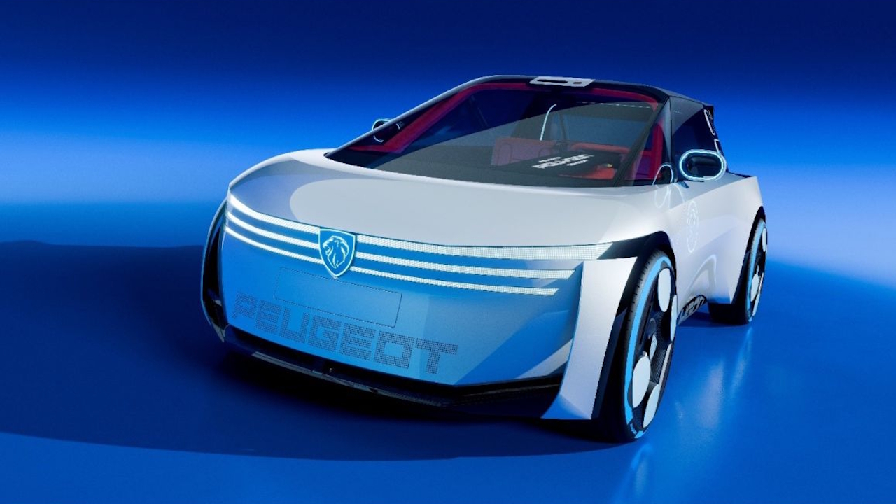 Peugeot Polygon Concept: la guida del futuro con sterzo elettronico