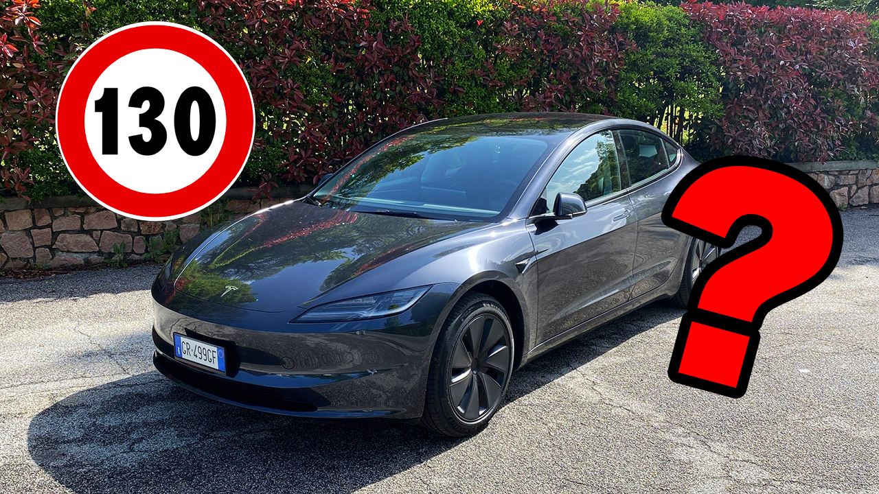 Tesla Model 3 RWD, come va la Highland in autostrada? Prova autonomia a 130 km/h