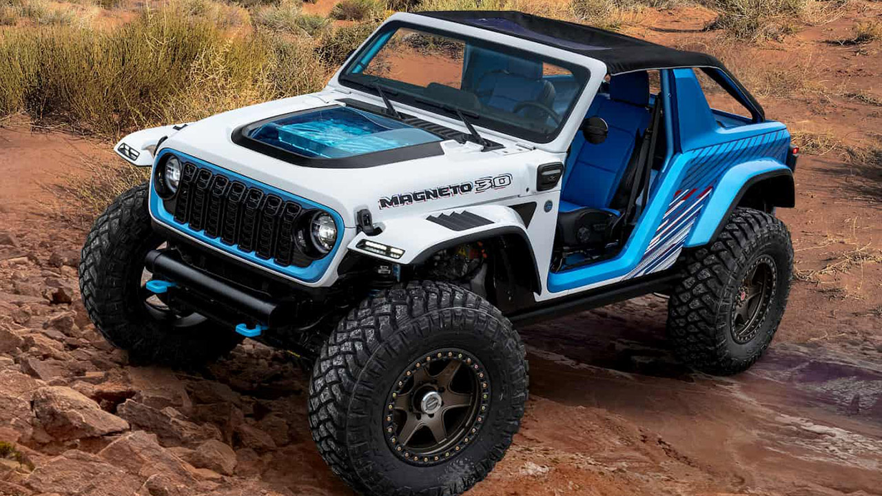 Jeep esagera: svelata la Wrangler elettrica da 650 CV