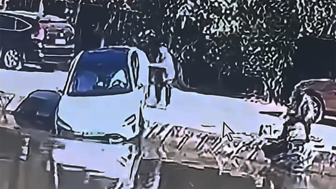 Una Xiaomi SU7 ha finito il suo parcheggio autonomo (quasi) in uno stagno