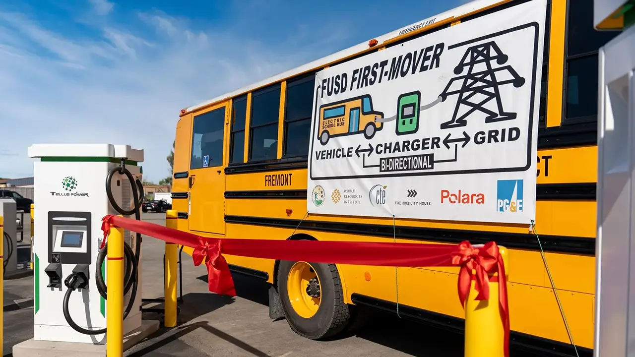 Gli scuolabus che si ricaricano e restituiscono energia alla rete, il maxi progetto in California