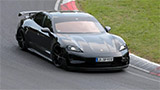 Porsche Taycan Turbo GT, eccola al N&uuml;rburgring per testare i tre motori da 1.000 CV