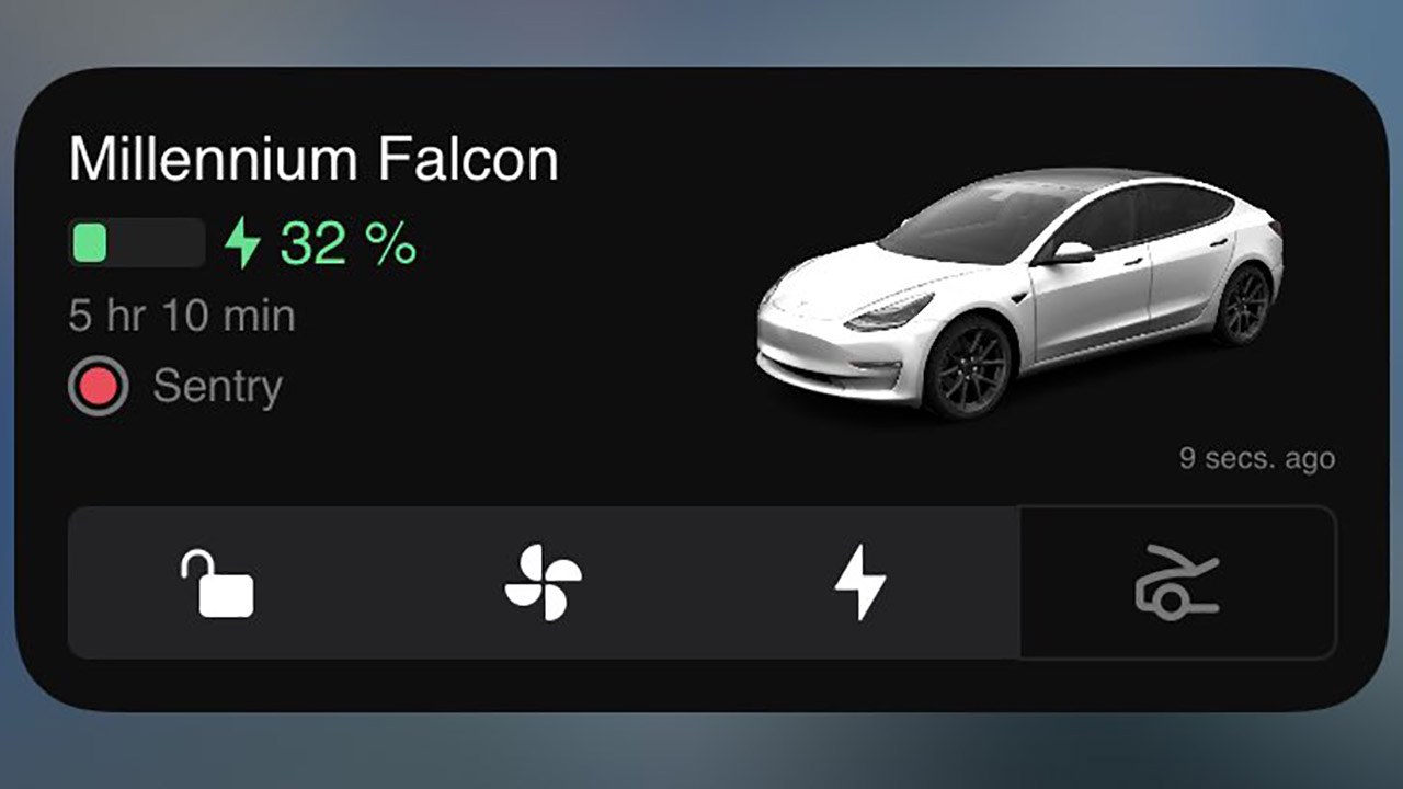 Tesla aggiorna l'app come piace ai clienti: widget con comandi, livestreaming, interfono ed altro