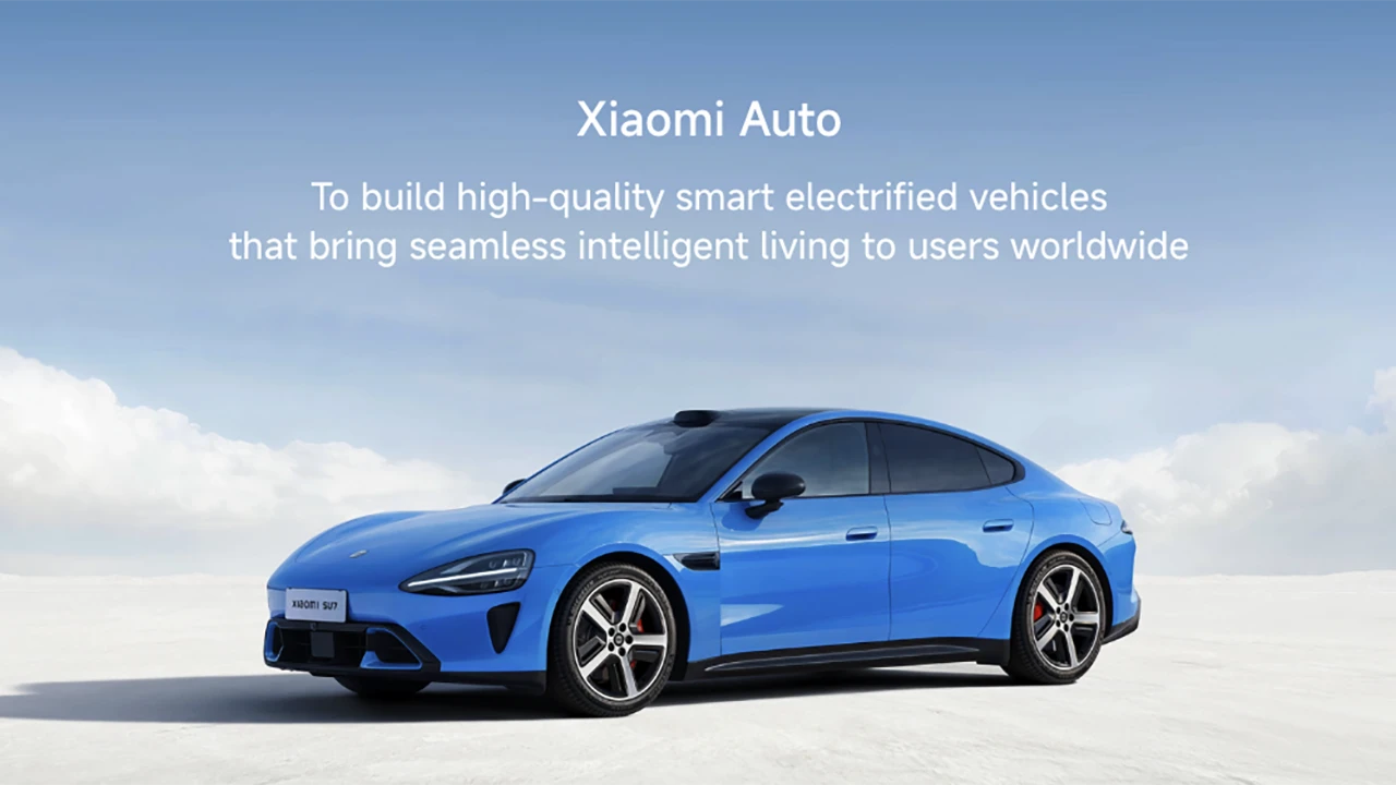 Le auto di Xiaomi arrivano da noi nel 2027: ecco sito e social europei