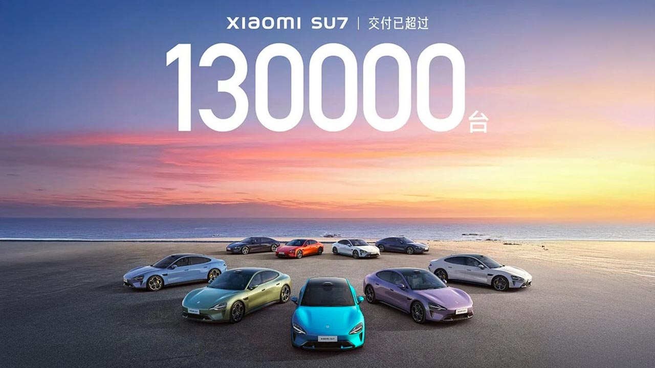 Xiaomi SU7: sono 130.000 le unità consegnate nel 2024. Obiettivo raggiunto