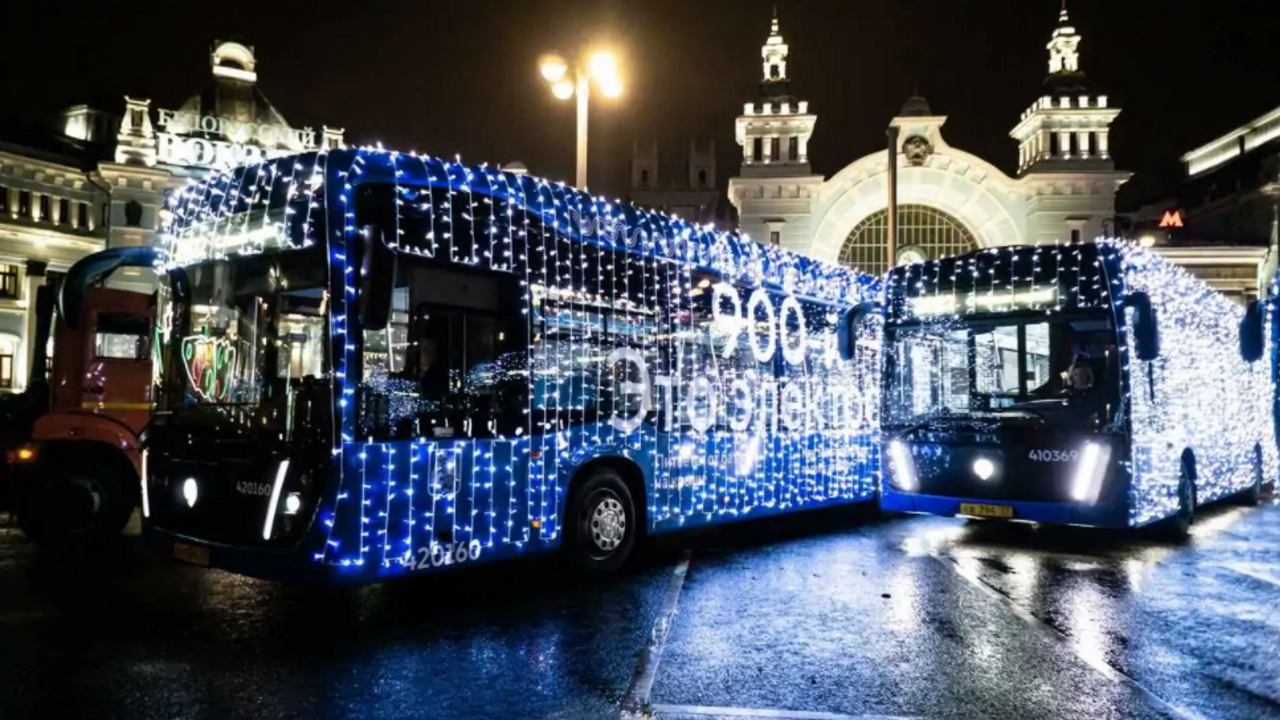 Mosca adesso ha 900 autobus elettrici a batteria