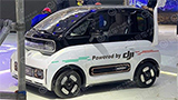 A Shanghai ecco l'auto a guida autonoma 'Powered by DJI'