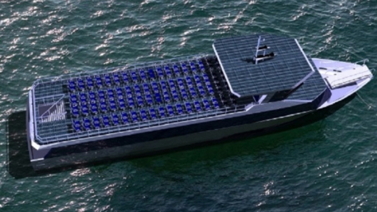 Traghetto ''fotovoltaico'' per il parco Cinque Terre: una proposta dall'azienda italiana Bi.Nav