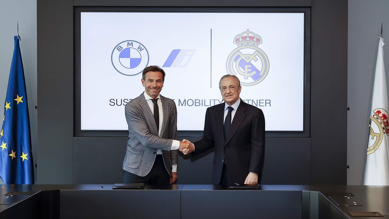 Un Real Madrid a zero emissioni; BMW fornirà vetture elettriche per giocatori e dirigenti  