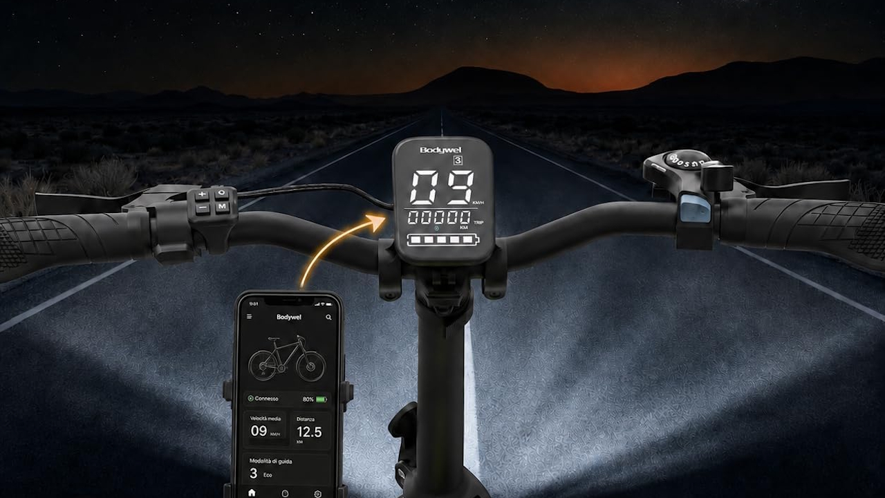 Bodywel F20PRO a 759�: e-bike pieghevole in stile Engwe con batteria da 960Wh e autonomia fino a 120 km