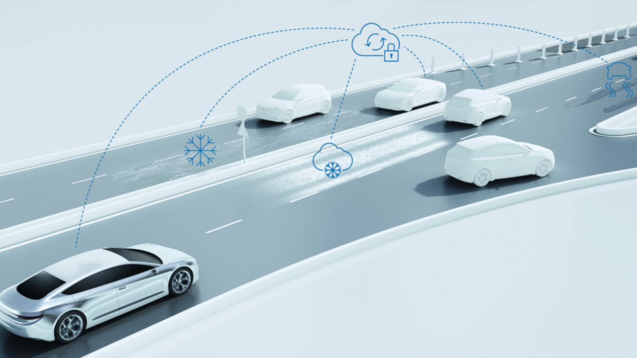 Bosch: servizio di allerta sulle condizioni stradali real time per i veicoli a guida autonoma (ma non solo)