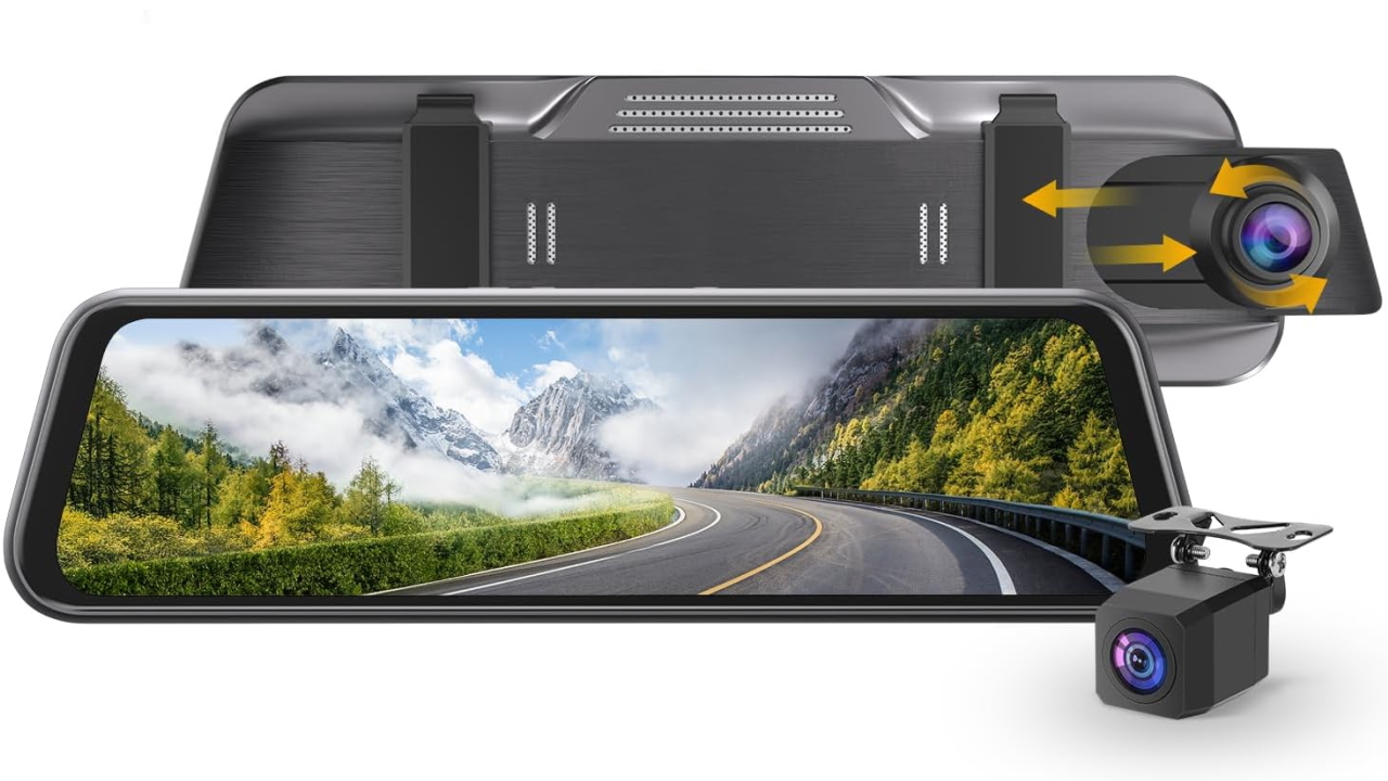 Dash Cam Auto 4K + Specchietto Retrovisore: su Amazon un ottimo prodotto ora in offerta a tempo