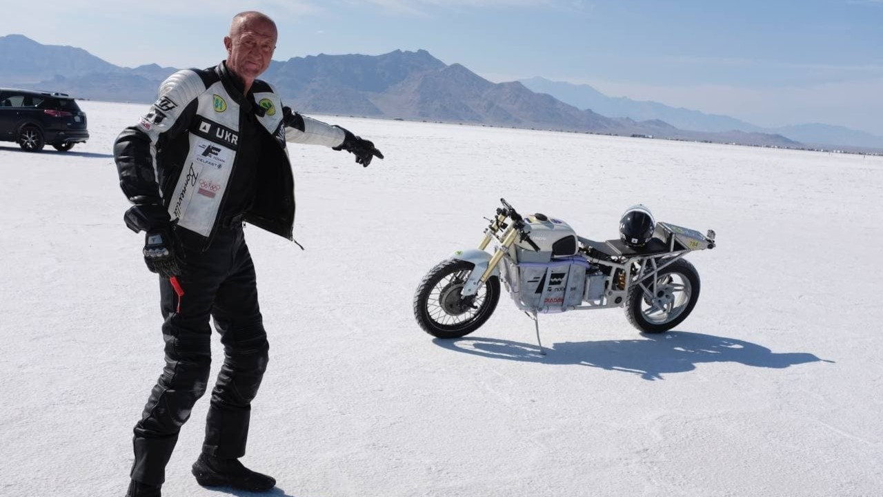 Nuovo record di velocità per l'elettrica Delfast Dnepr, conquistato alla Bonneville Speed Week