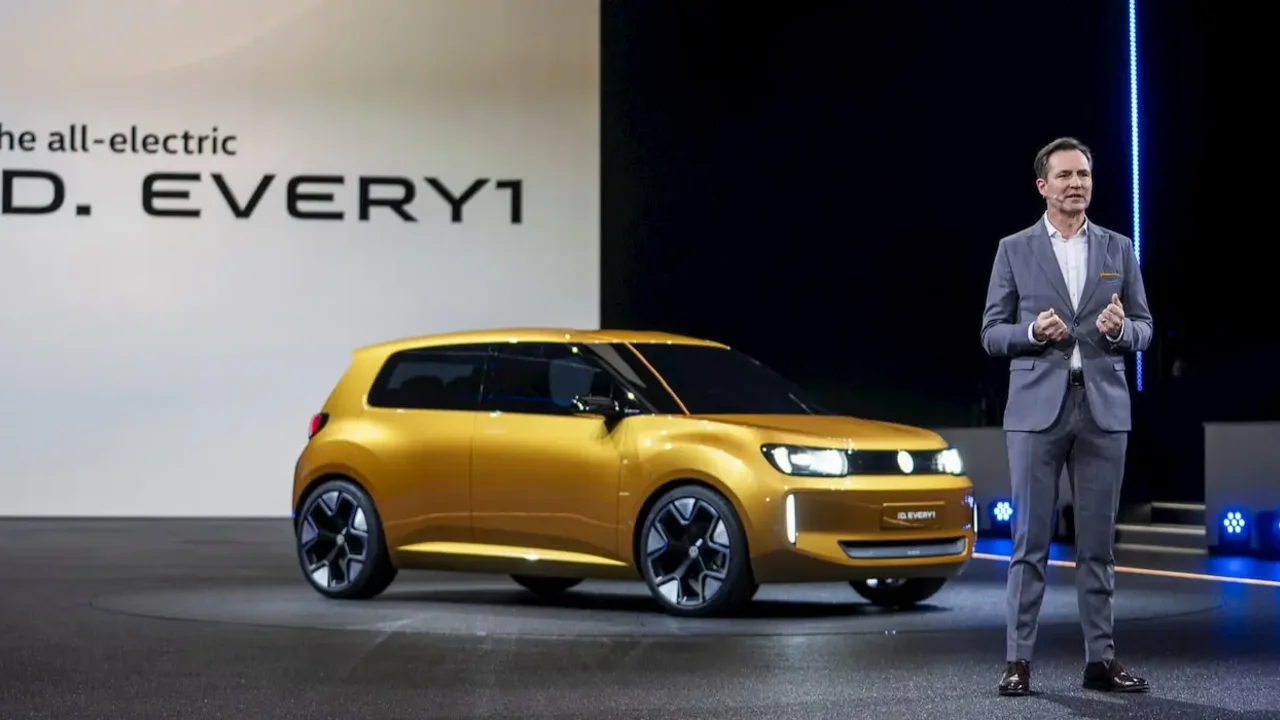 Volkswagen ID. EVERY1: l'elettrica da 20.000 euro arriva nel 2027