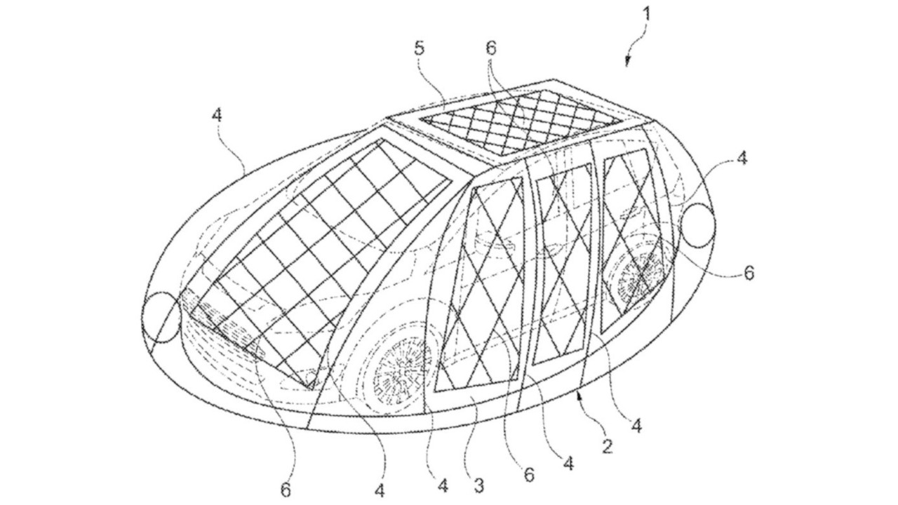 Ford brevetta uno ''scudo fotovoltaico auto gonfiabile'': ricarica solare per auto elettriche