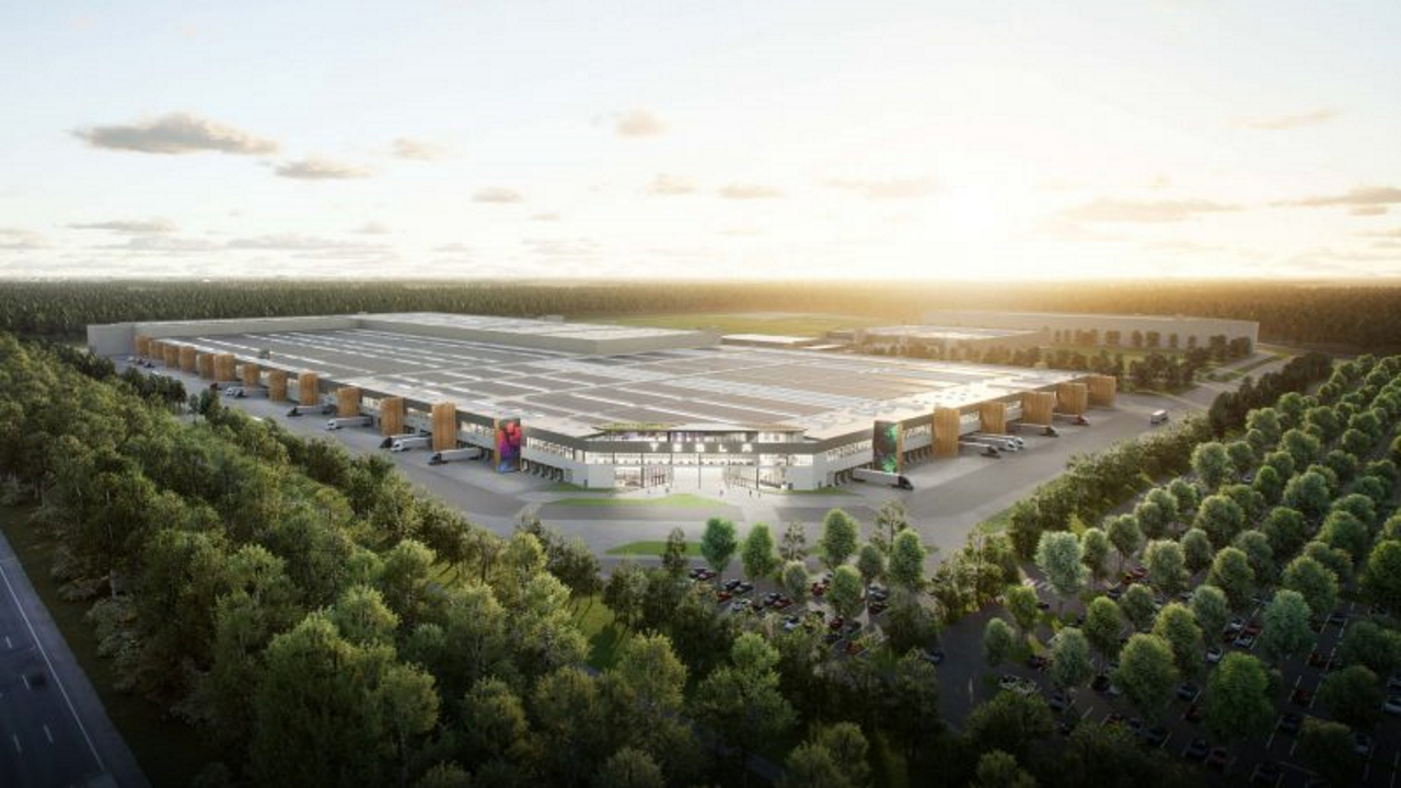 Nuova Gigafactory di Tesla a Berlino: eccola dagli ''occhi'' di un drone