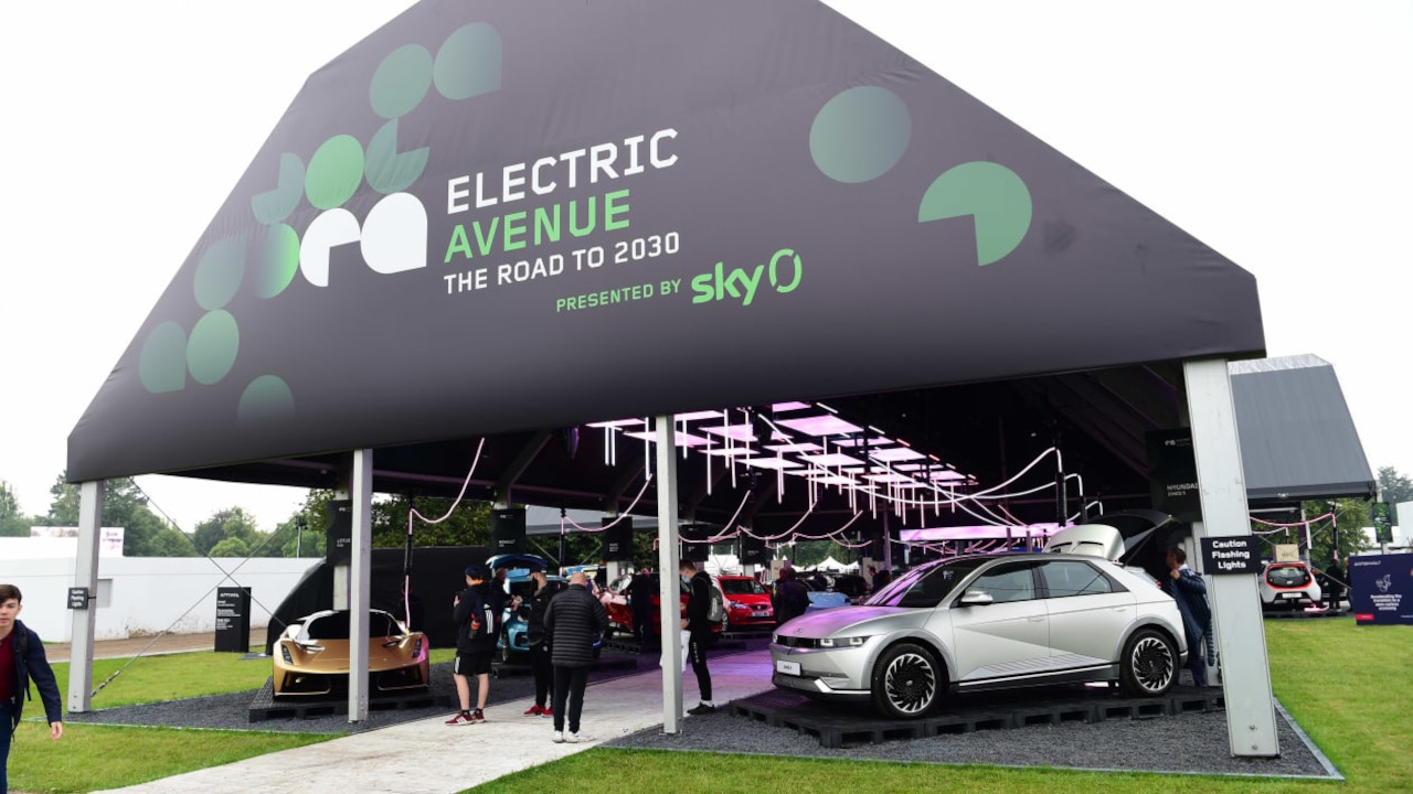 La Electric Avenue, al Goodwood Festival of Speed 2021 sempre più auto elettriche