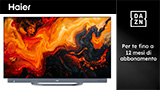 Haier torna in grande stile: tutte le tecnologie TV e DAZN incluso