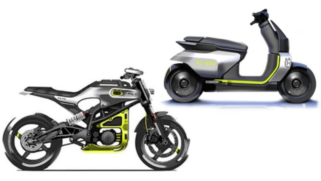 Husqvarna verso l'elettrico? Ecco la loro idea per una moto e uno scooter