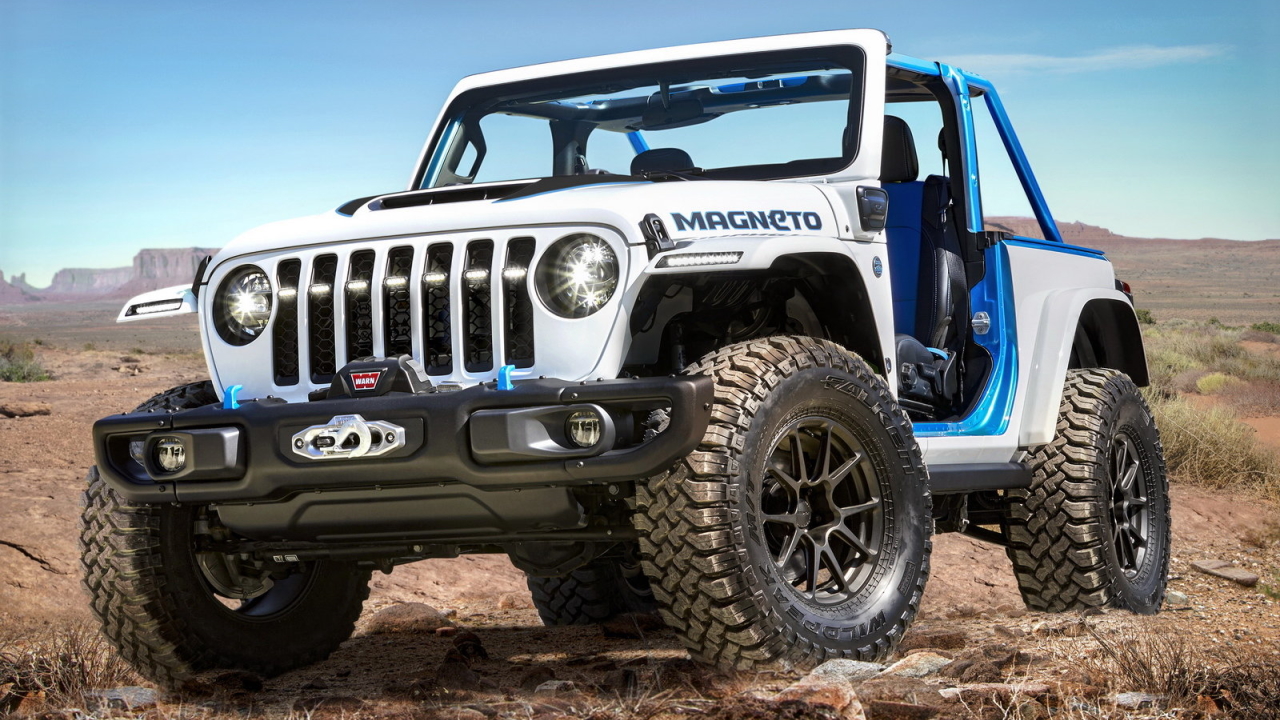 Jeep: ecco la Wrangler completamente elettrica