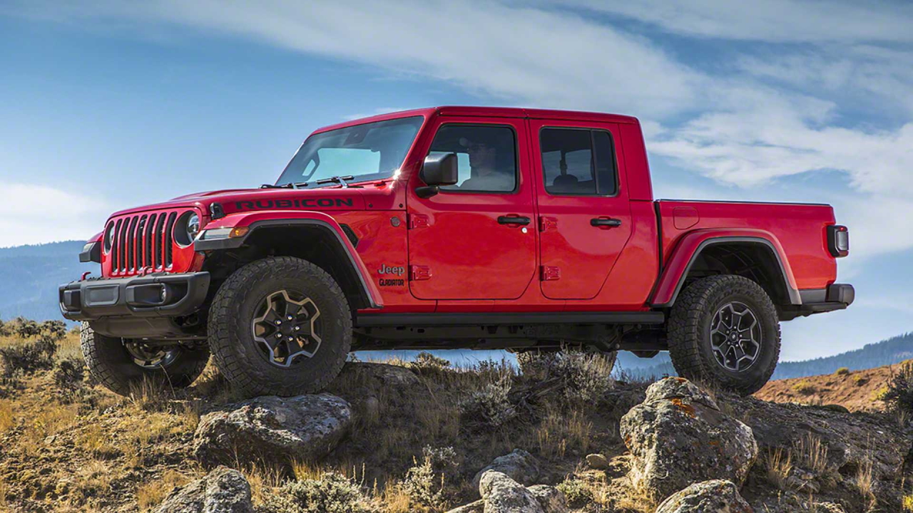 Jeep Gladiator: produzione interrotta a causa della carenza di chip