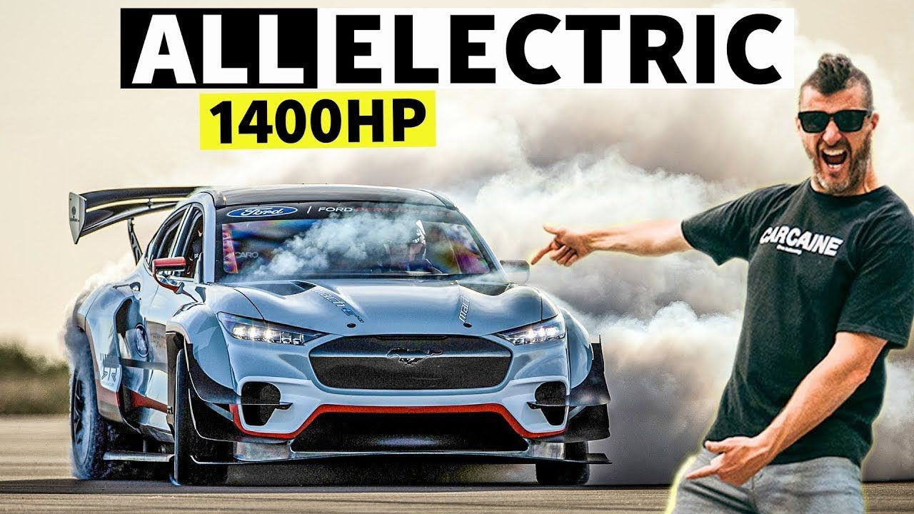 Ken Block Vs Mustang Mach-E 1400: eccolo alle prese con l'ultima elettrica di Ford