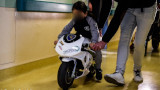 Moto elettriche nel reparto Pediatria dell' Ospedale San Carlo: la tecnologia che fa del bene