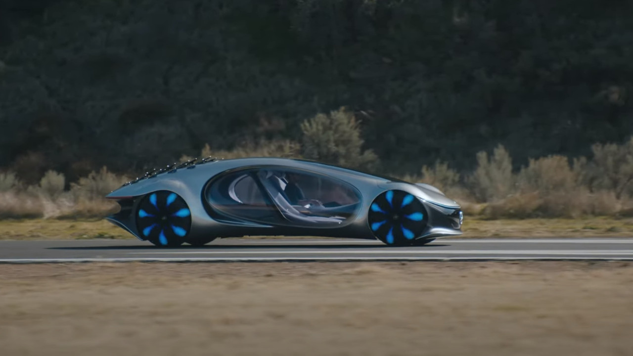 Mercedes-Benz presenta Vision AVTR: l'auto elettrica del futuro, funzionante già oggi