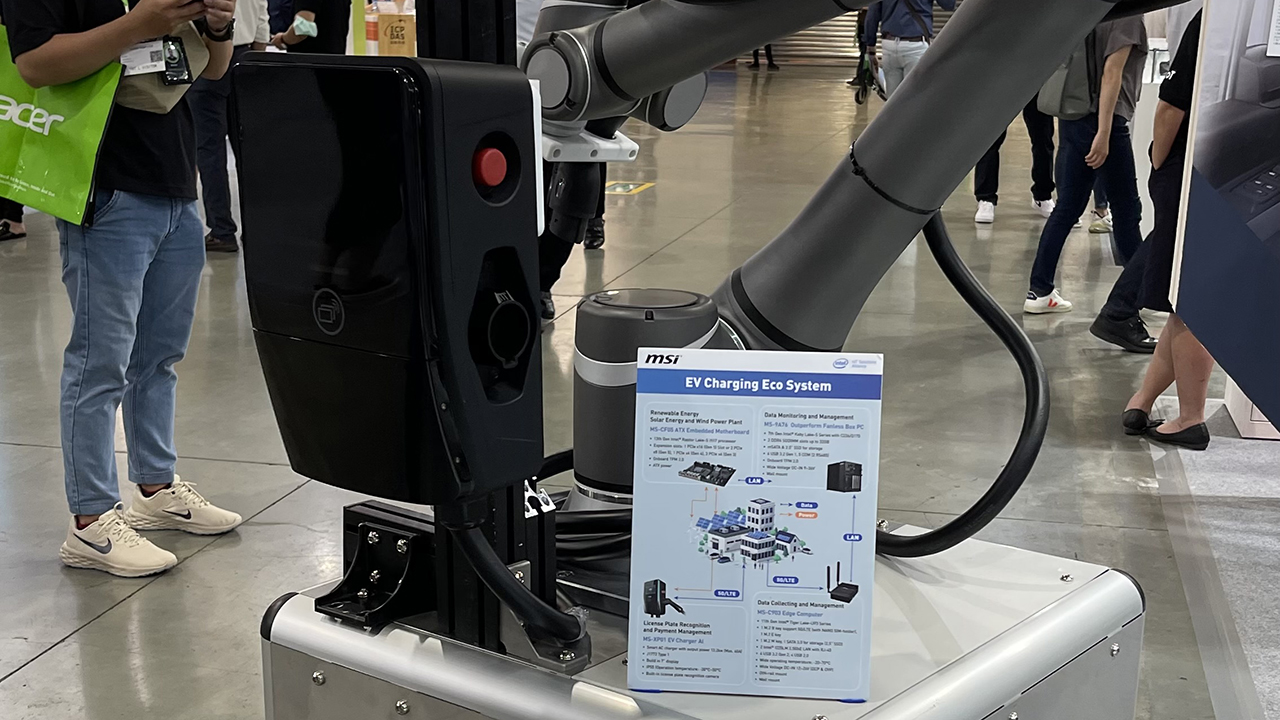 MSI mette nel mirino le auto elettriche con soluzioni di ricarica, anche con intelligenza artificiale