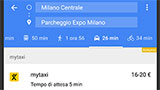 Da oggi anche il taxi tra le alternative dei percorsi di Google Maps, con mytaxi